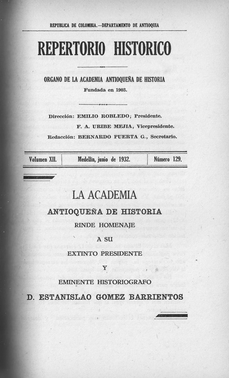 					Ver Vol. 12 Núm. 129 (1932): Junio de 1932
				